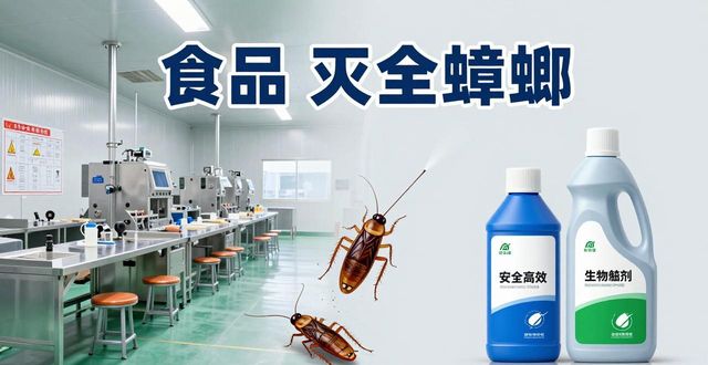蟑螂灭厂食品怎么处理_食品厂灭蟑螂_蟑螂灭厂食品有毒吗