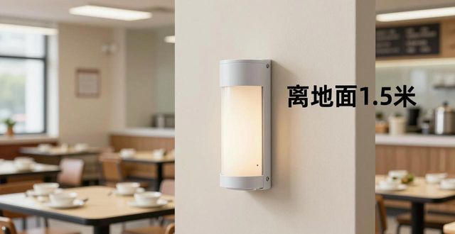 食堂灭蝇灯安装标准_食堂灭蝇灯安装高度及位置_食堂灭蝇